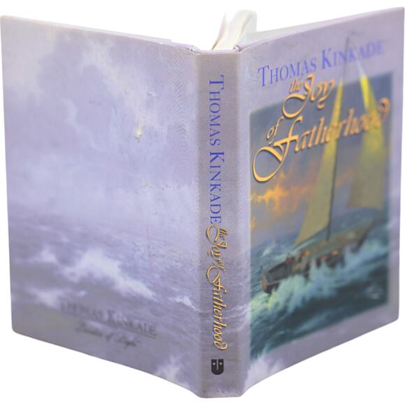 Thomas Kinkade The Joy of Fatherhood Hardcover Minibook - Picture 2 of 10